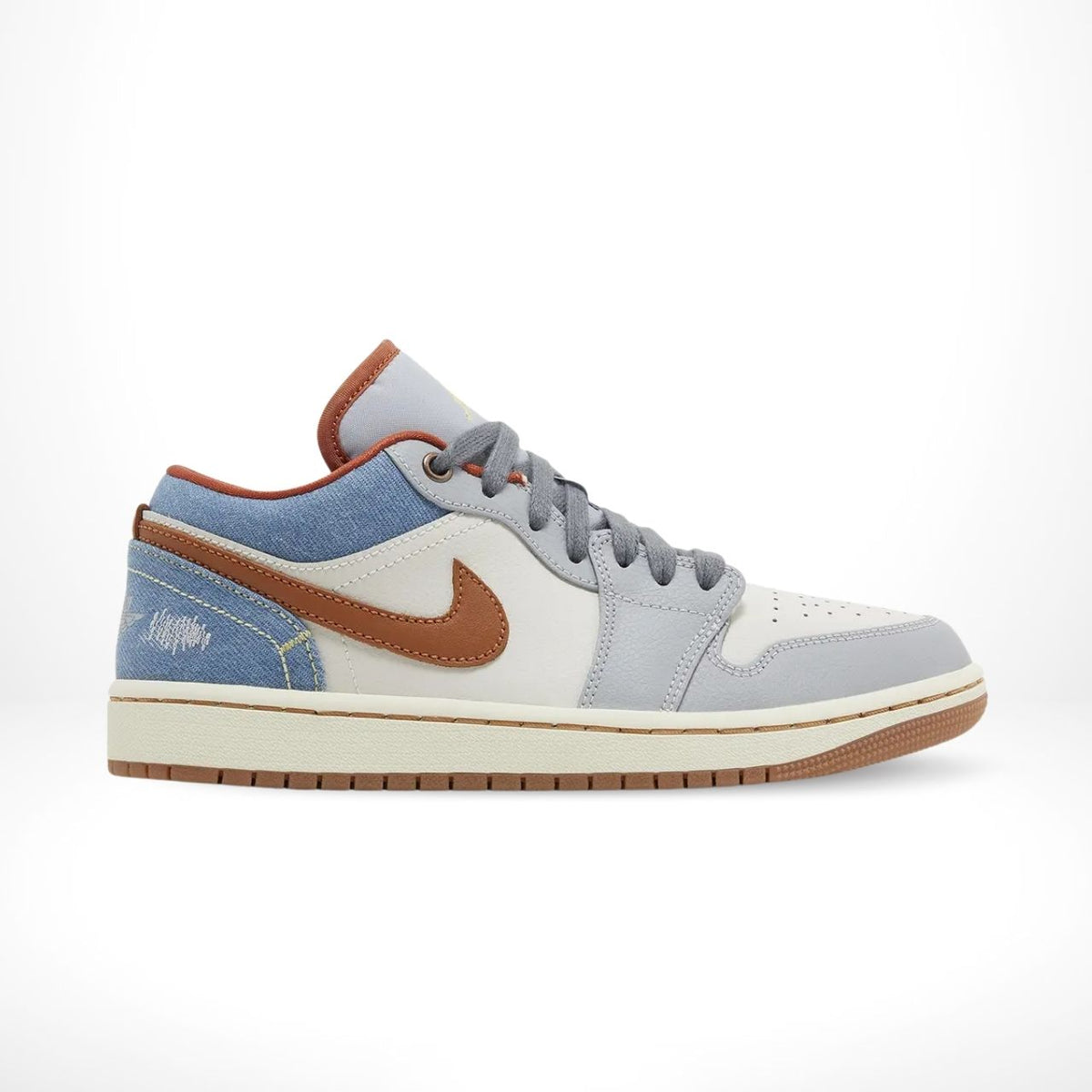 Air Jordan 1 Low Denim Phantom Grey