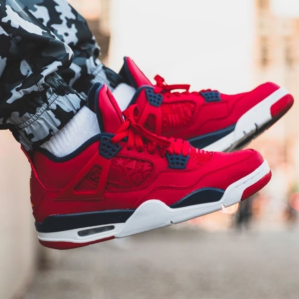Air Jordan 4 Retro FIBA Red