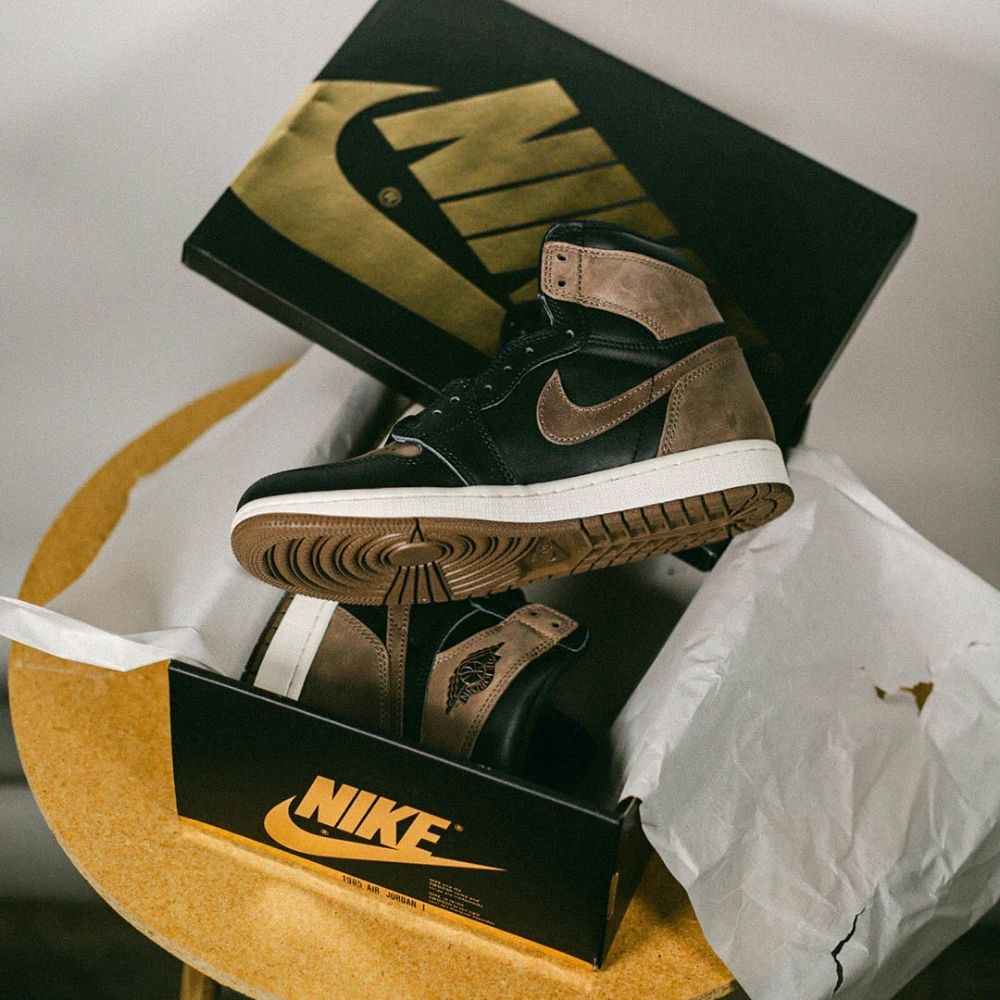 Air Jordan 1 Retro High OG Palomino Brown Black