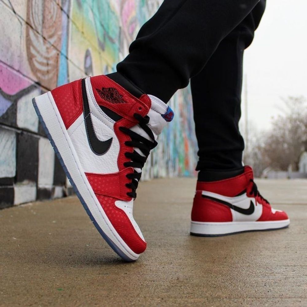 Air Jordan 1 Retro High Spider-Man Red