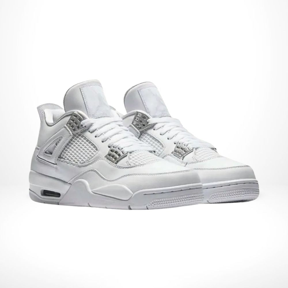 Air Jordan 4 Retro 25th Silver Anniversary Metallic Silver