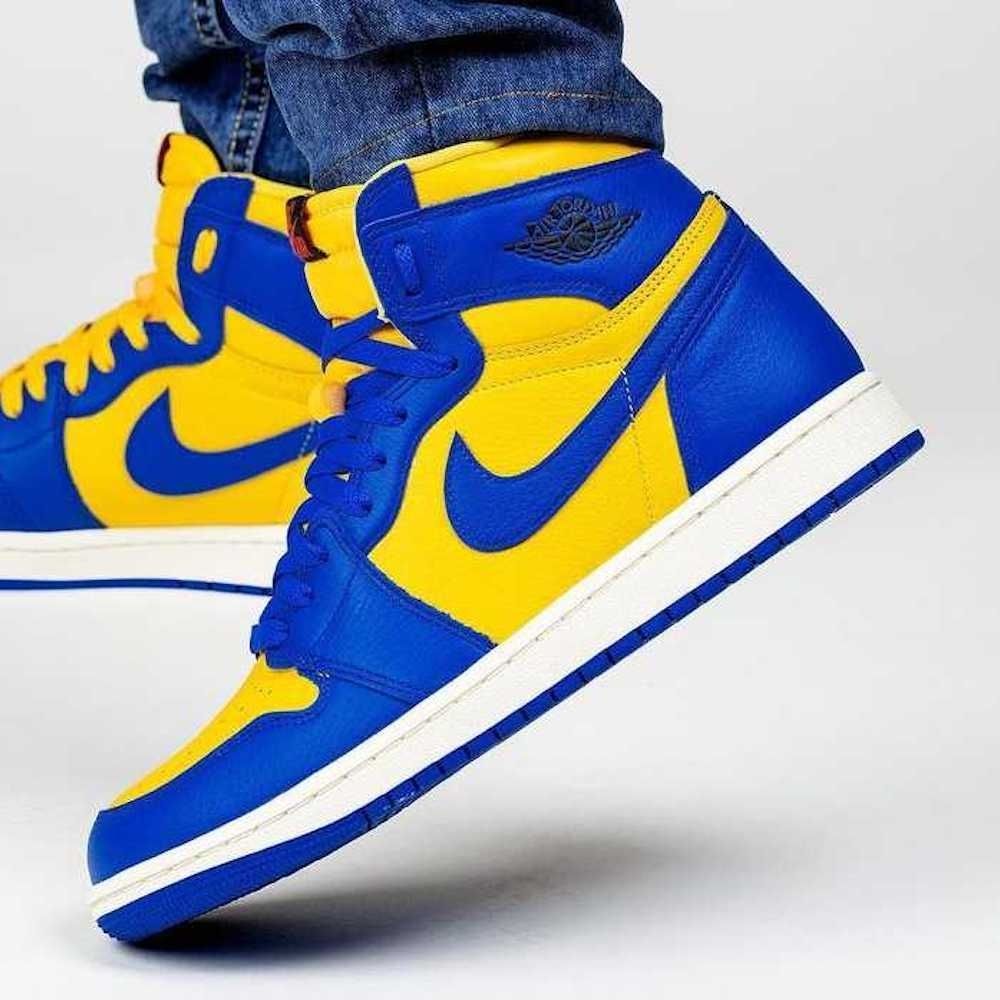 Air Jordan 1 Retro High OG Reverse Laney Varsity Maize