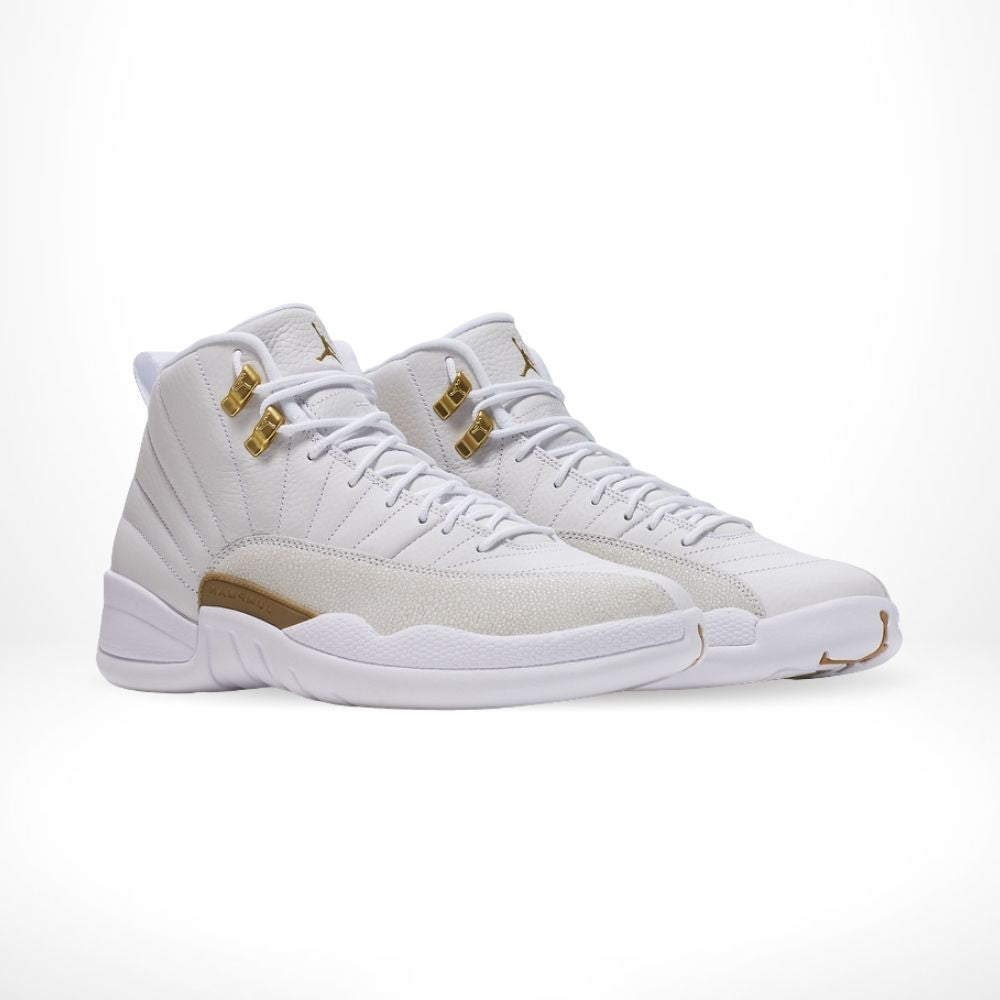 Air Jordan 12 Retro x OVO White Metallic Gold