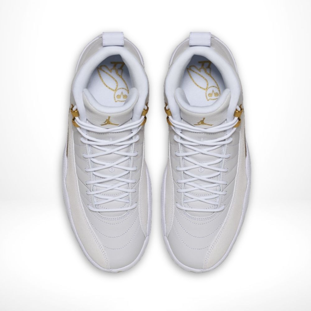 Air Jordan 12 Retro x OVO White Metallic Gold