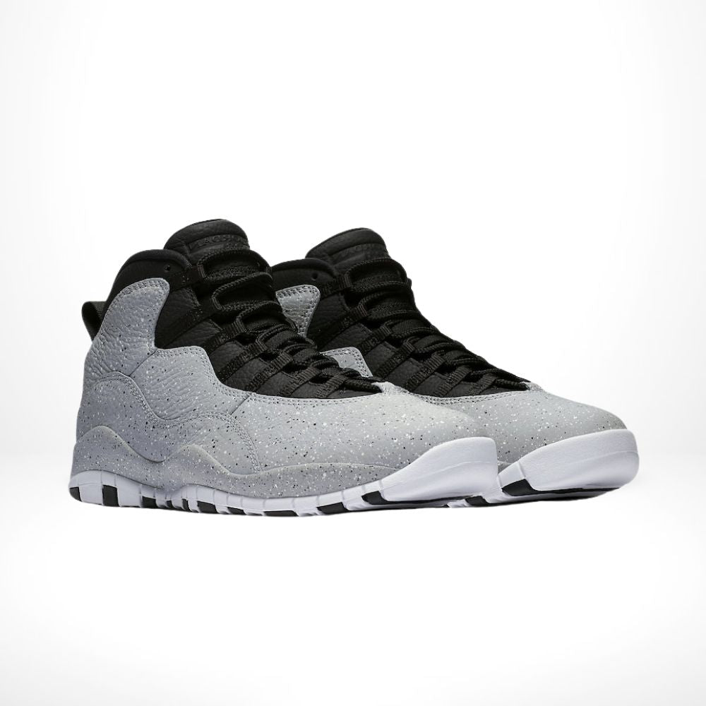 Air Jordan 10 Retro Cement Black