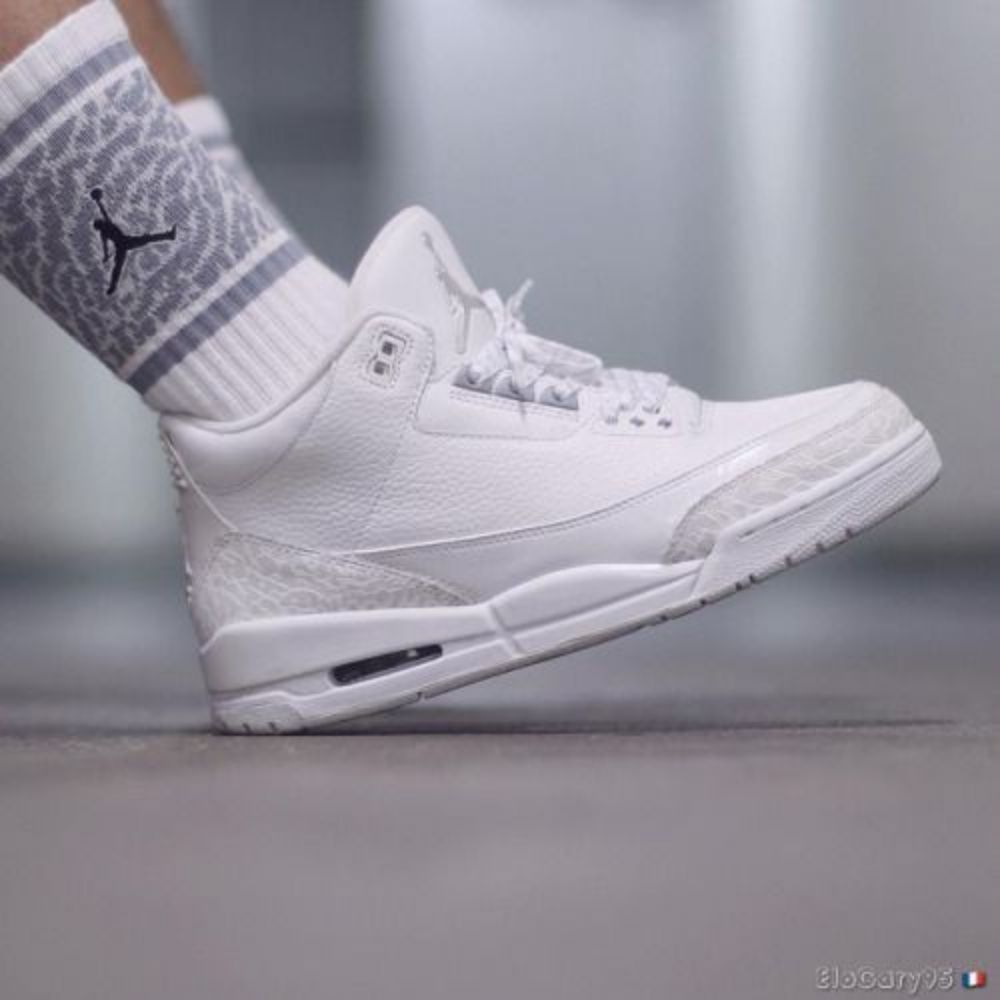 Air Jordan 3 Retro Pure Money White