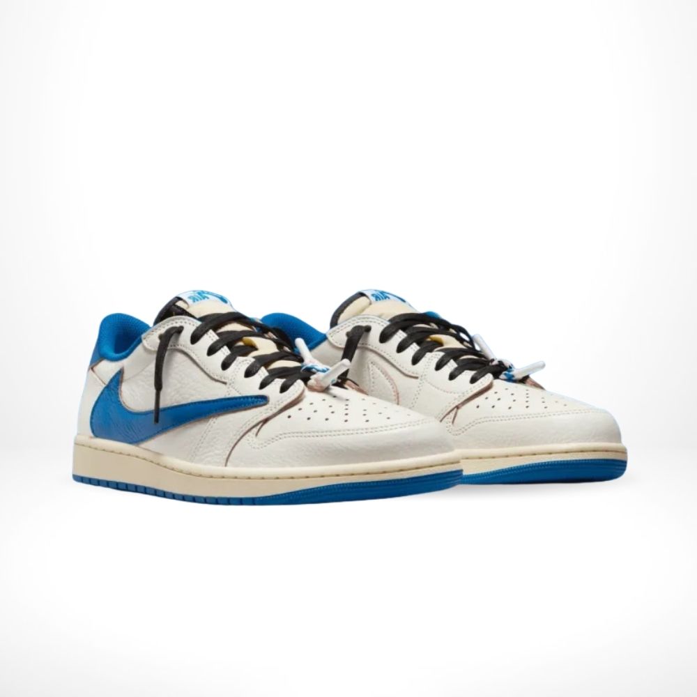 Air Jordan 1 Low OG x Travis Scott x Fragment Military Blue