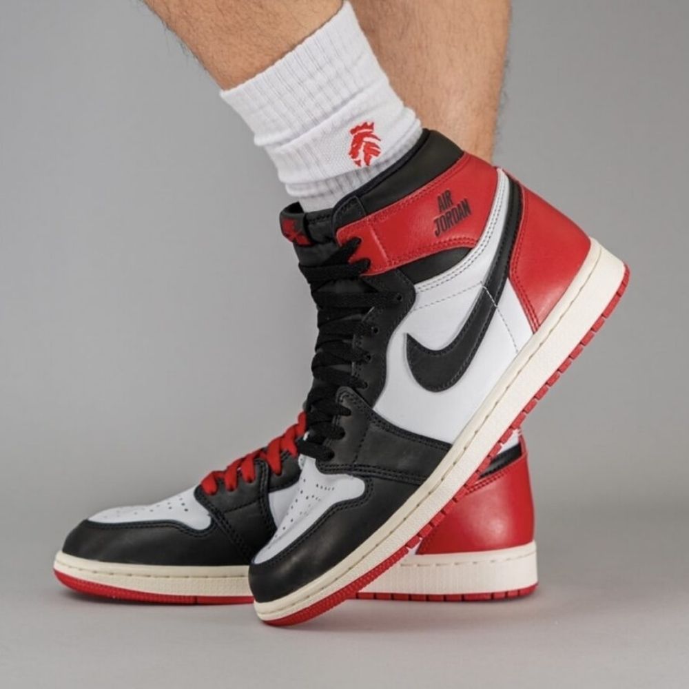 Air Jordan 1 Retro High OG Black Toe Reimagined