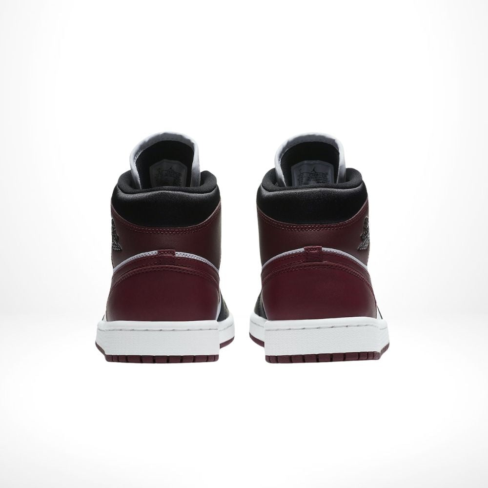 Air Jordan 1 Mid SE Gold Pendants – Black / Dark Beetroot (CZ4385-016)