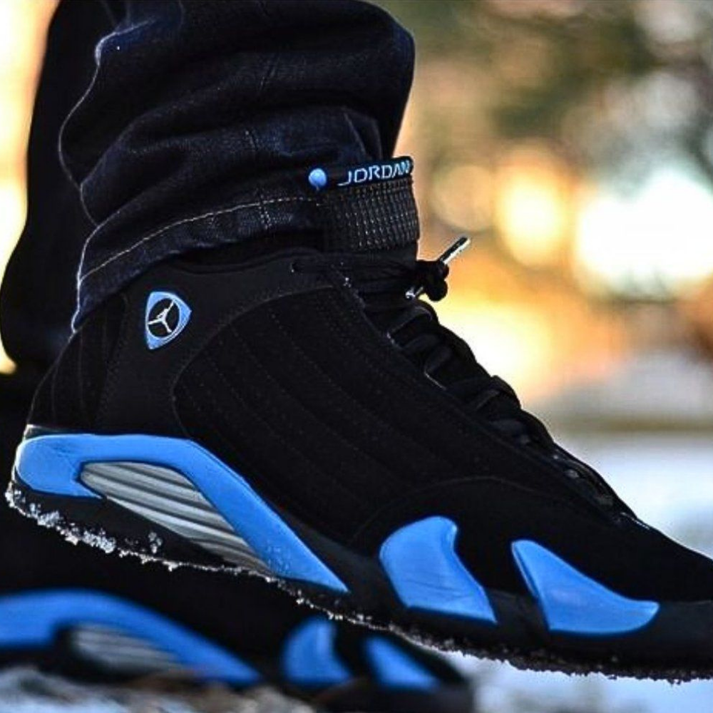 Air Jordan 14 Retro Black University Blue 2026