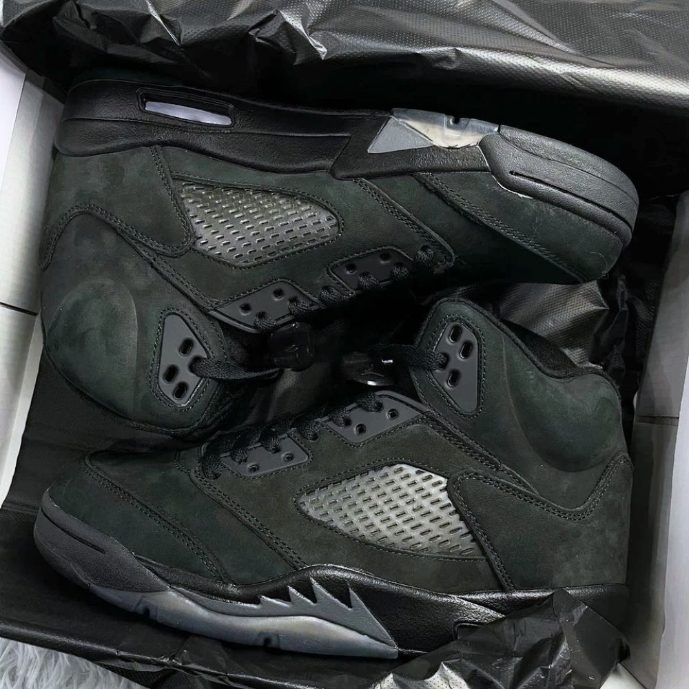 Air Jordan 5 Black Cat Anthracite