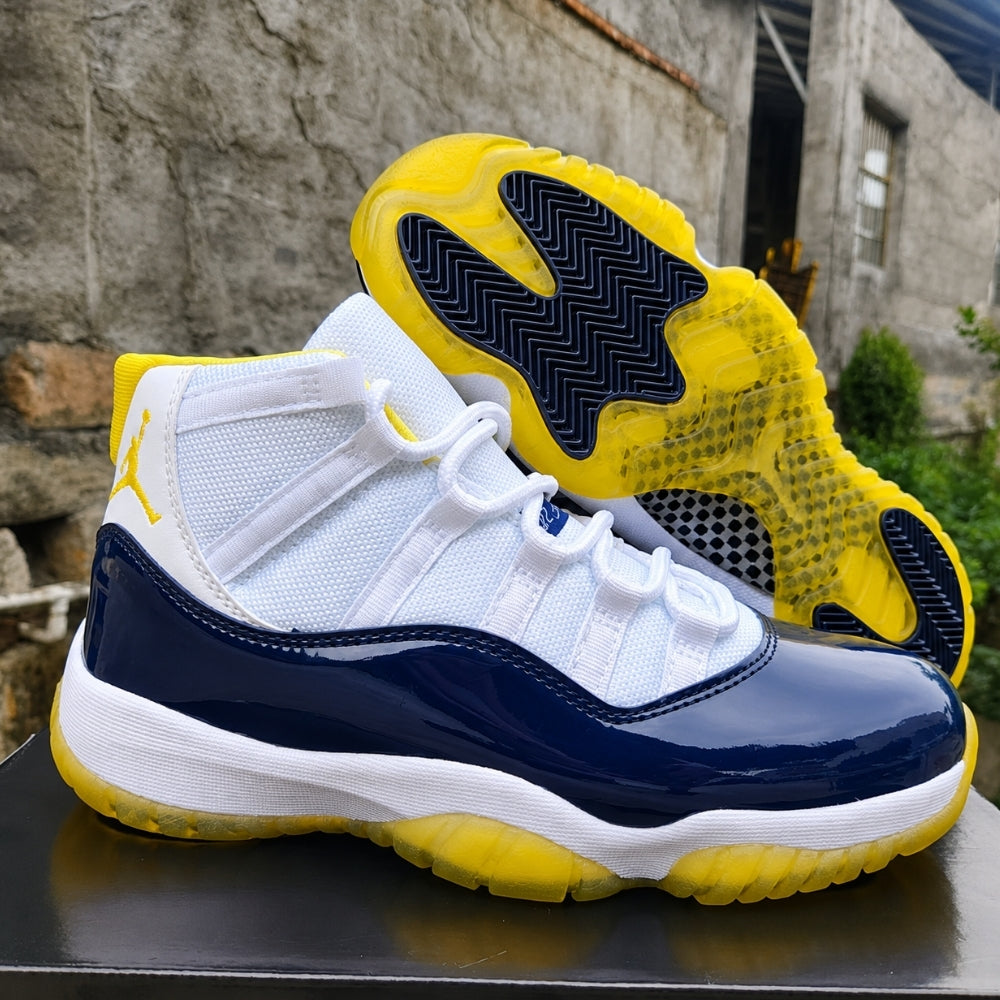 Air Jordan 11 Michigan White