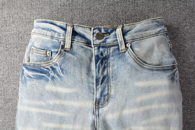 AMIRI Slim Fit Destroyed Jeans #810