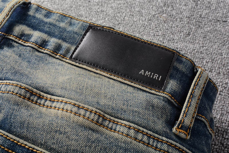 AMIRI Slim Fit Distressed Jeans #6611