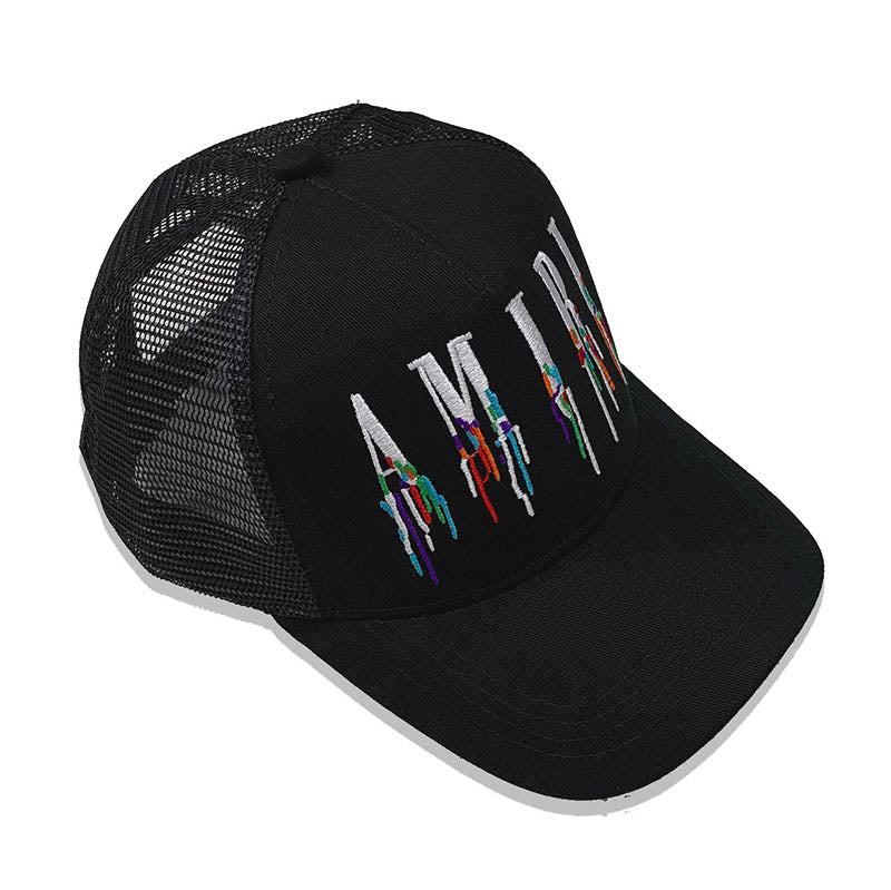 AMIRI Color Splash Paint Cap in Black