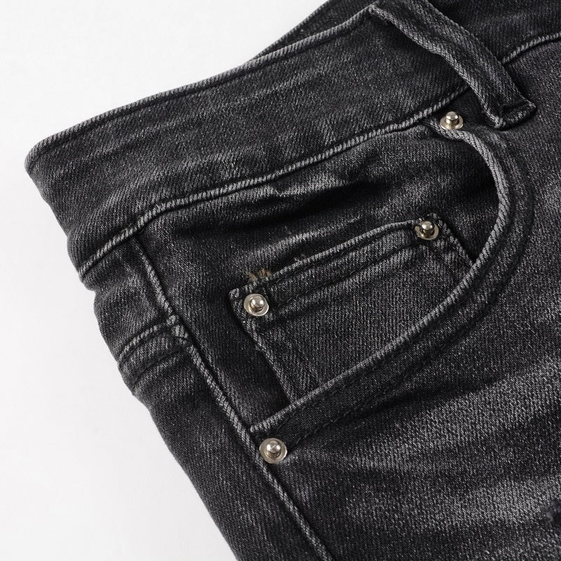 AMIRI Slim Fit Distressed Jeans #8666