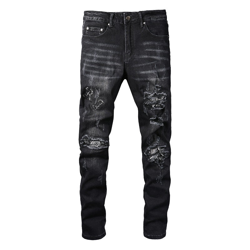 AMIRI Jeans #829 | Slim Fit Distressed Denim