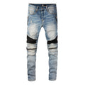 AMIRI Jeans #606 – Slim Fit Distressed Denim