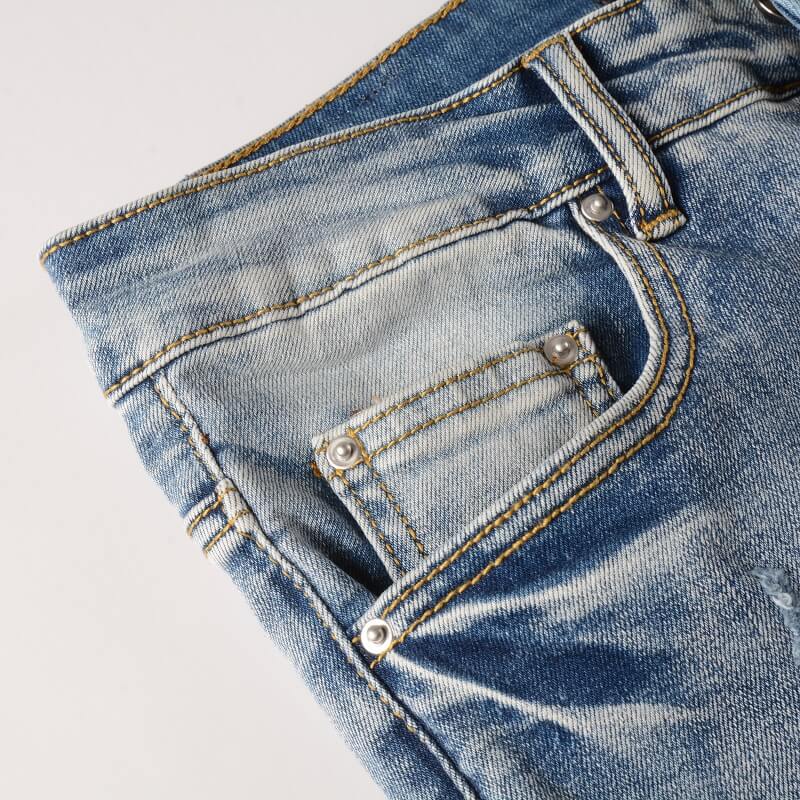 AMIRI Slim Fit Destroyed Jeans #1301