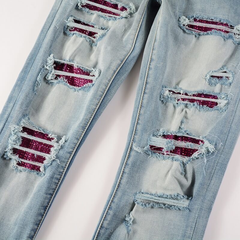 AMIRI Slim Fit Distressed Jeans #1308