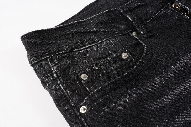 AMIRI Jeans #830 | Slim Fit Distressed Denim