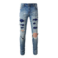 AMIRI Slim Fit Distressed Jeans #6563