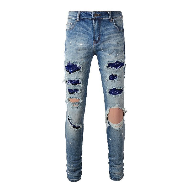 AMIRI Slim Fit Distressed Jeans #6563