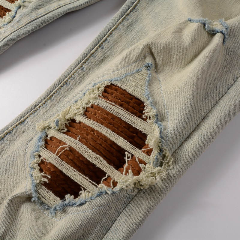 AMIRI Slim Fit Distressed Jeans #887