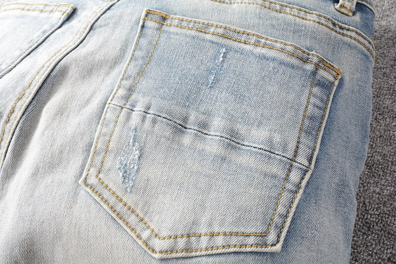 AMIRI Slim Fit Destroyed Jeans #810