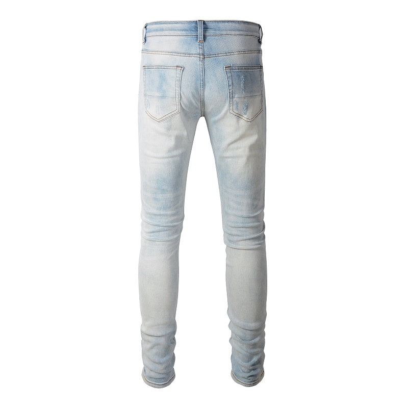 AMIRI Slim Fit Distressed Jeans #6645