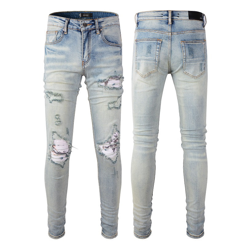 AMIRI Slim Fit Distressed Jeans
