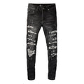 AMIRI Slim Fit Jeans #852 – Distressed Denim