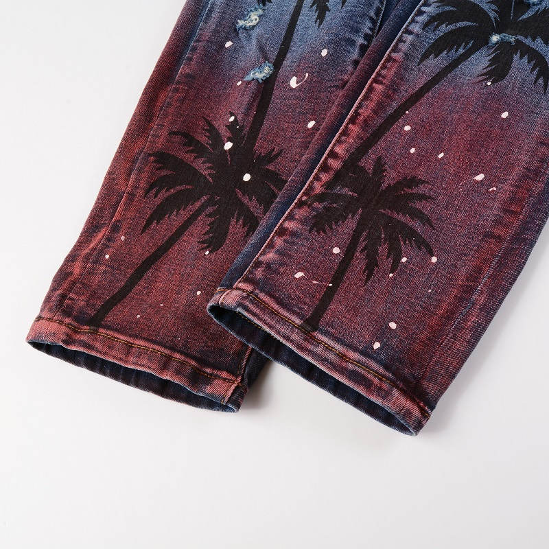 AMIRI Slim Fit Distressed Jeans #6597