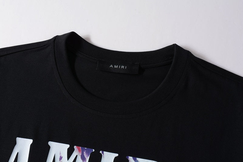 AMIRI Crystal Ball Logo-Intarsia Cashmere T-Shirt