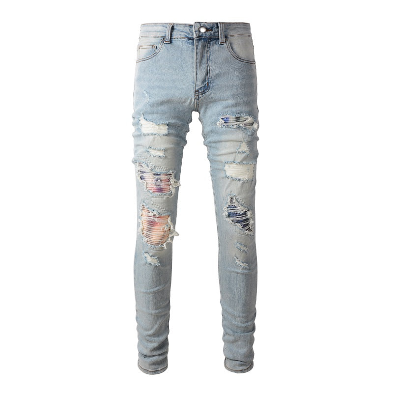 AMIRI Slim Fit Distressed Jeans #6637