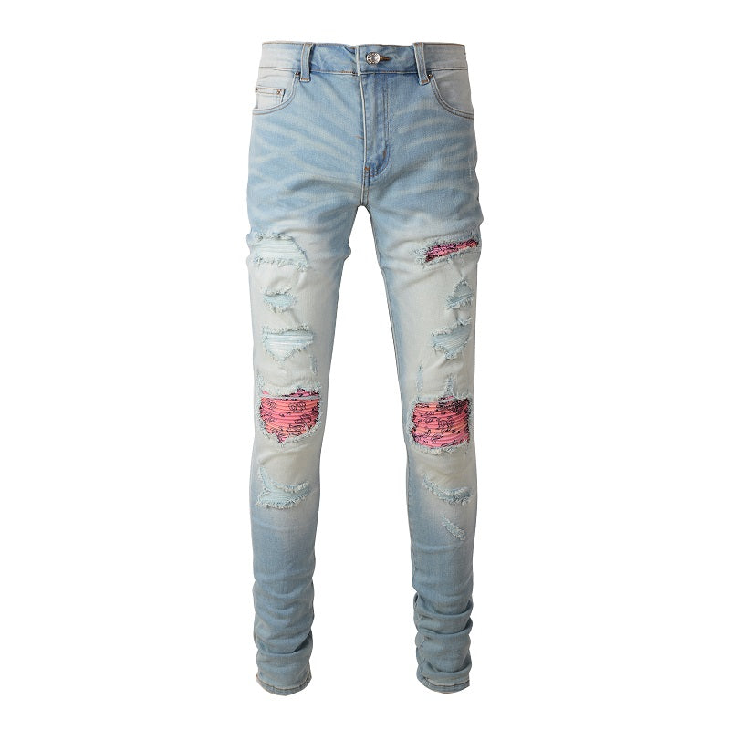 AMIRI Slim Fit Distressed Jeans #6589