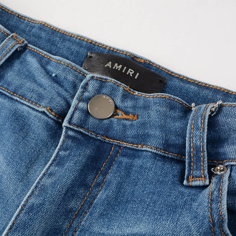 AMIRI Slim Fit Distressed Jeans #6513