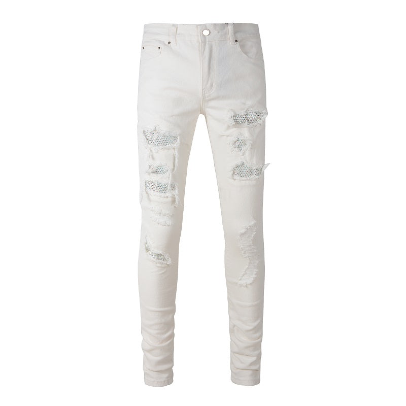 AMIRI Slim Fit Distressed Jeans #7625