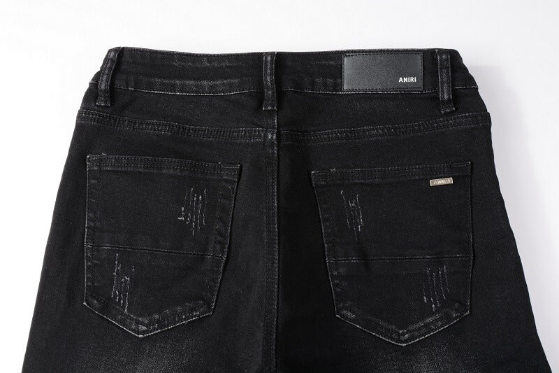 AMIRI Jeans #829 | Slim Fit Distressed Denim