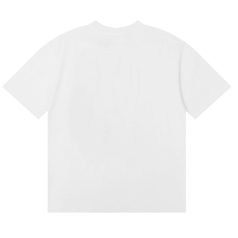AMIRI Logo Appliqué Distressed Cotton Jersey T-Shirt