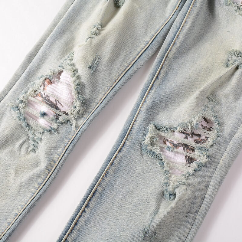 AMIRI Slim Fit Distressed Jeans
