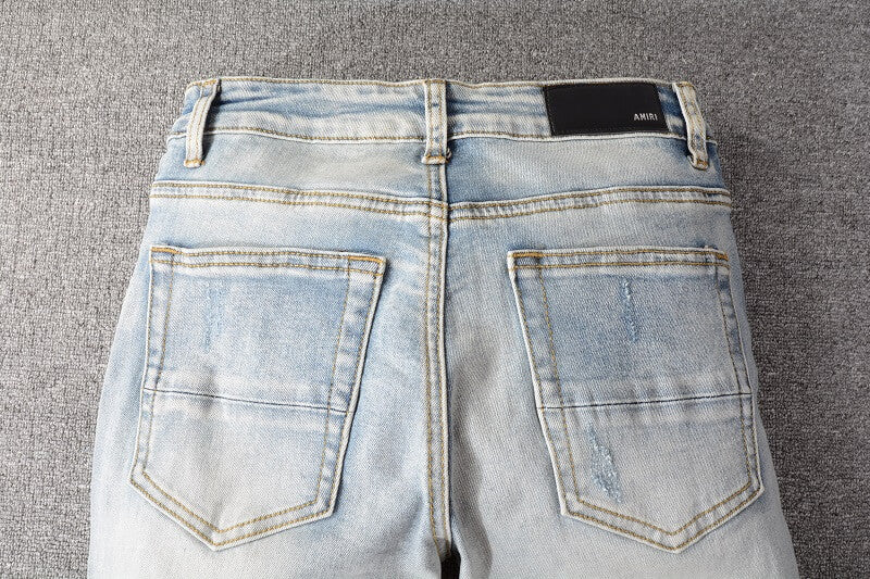 AMIRI Slim Fit Destroyed Jeans #810