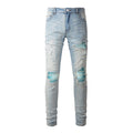 AMIRI Slim Fit Distressed Jeans #6645