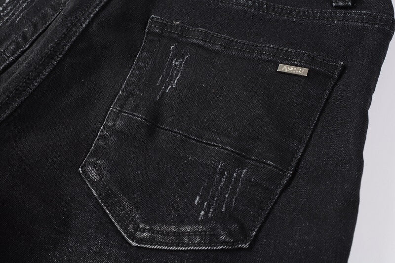 AMIRI Jeans #829 | Slim Fit Distressed Denim