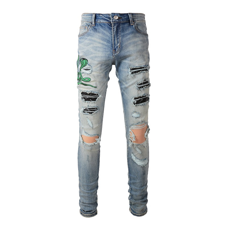 AMIRI Slim Fit Distressed Jeans #6561