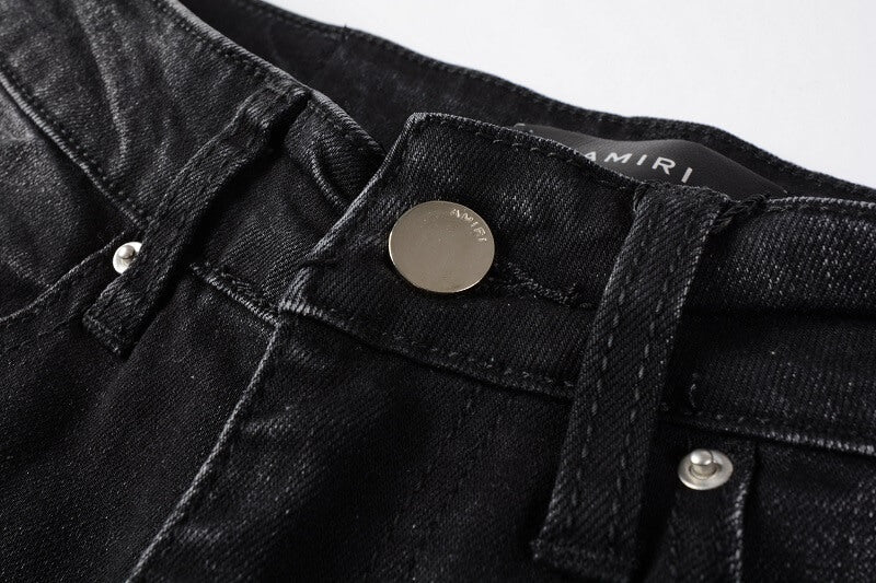 AMIRI Jeans #830 | Slim Fit Distressed Denim