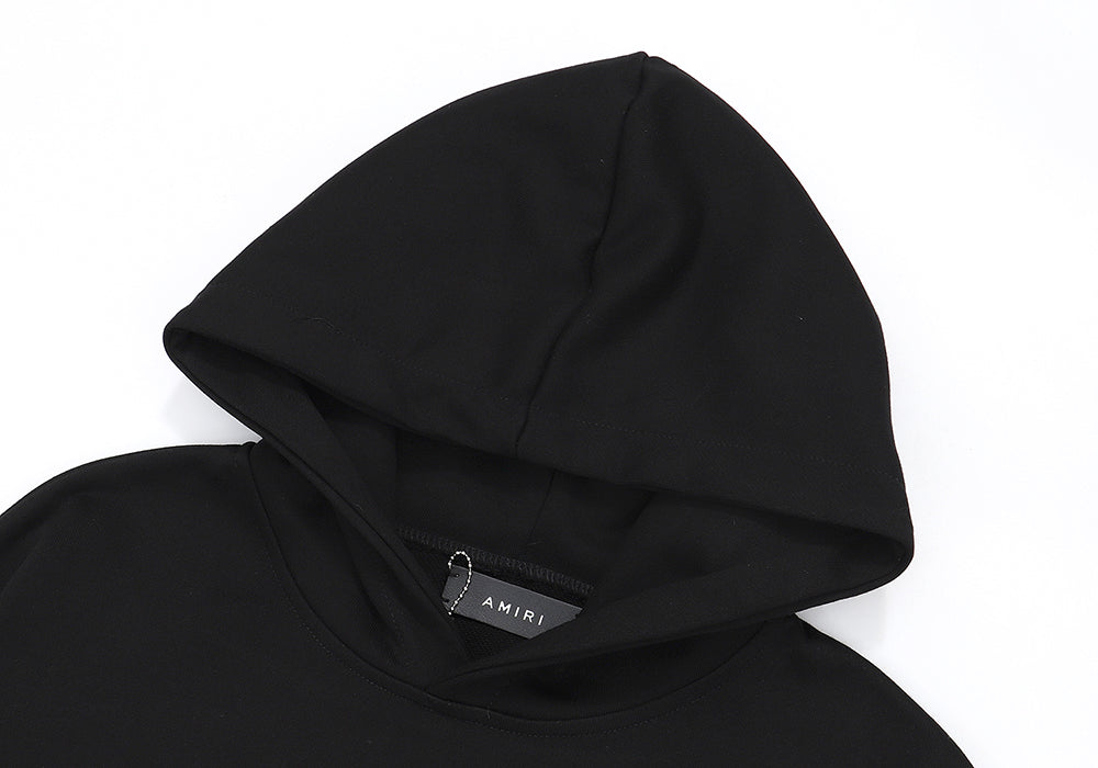 AMIRI Checkered Bones Cotton Hoodie