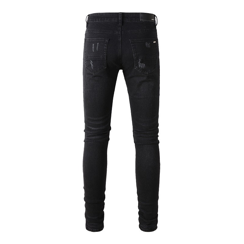 AMIRI Jeans #875 – Slim Fit Distressed Denim