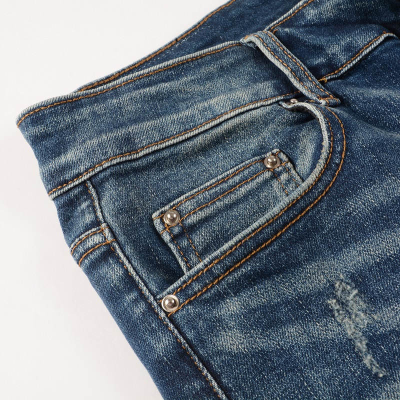 AMIRI Slim Fit Distressed Jeans #6612