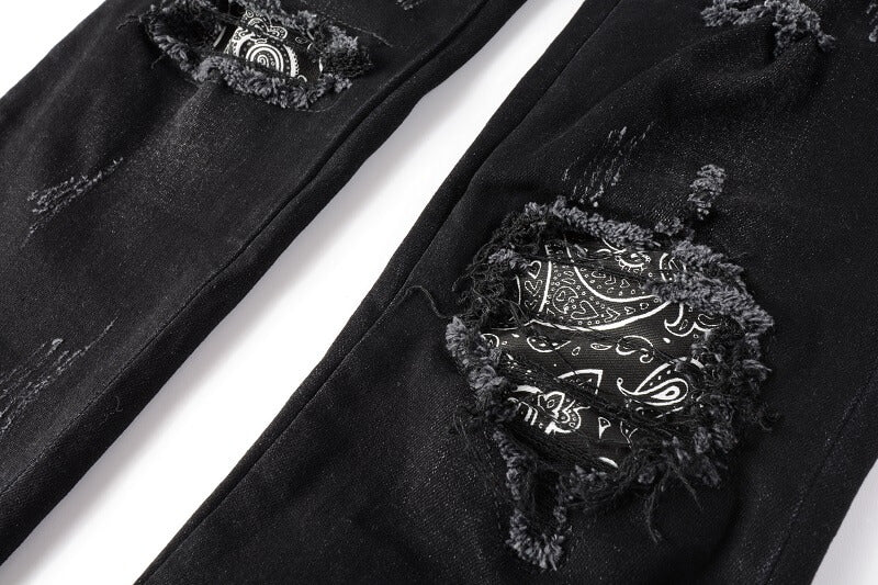 AMIRI Jeans #829 | Slim Fit Distressed Denim